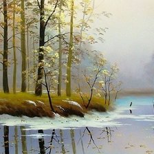 Схема вышивки «Предзимье»