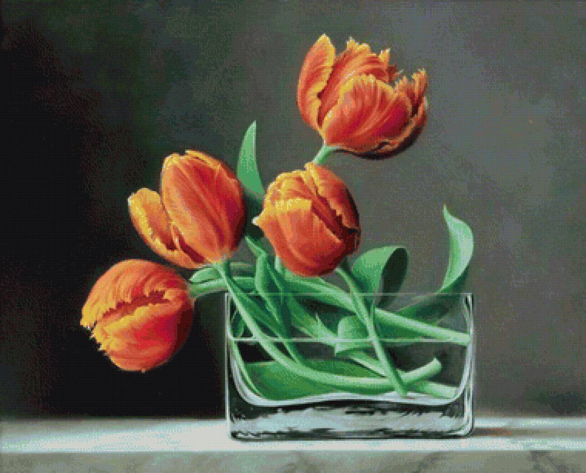 Тюльпаны - тюльпаны, цветы - предпросмотр