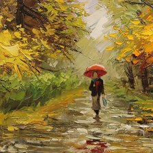 Схема вышивки «осень»