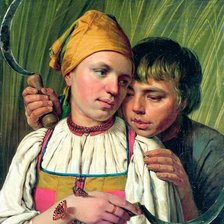 Схема вышивки «жнецы»