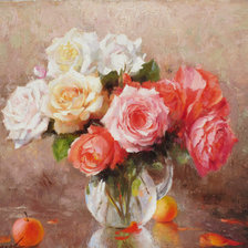 Схема вышивки «БУКЕТ РОЗ»