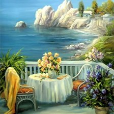 Схема вышивки «Ainava»