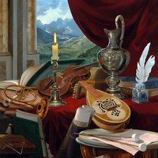 Схема вышивки «Интерьер»