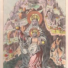 Схема вышивки «Черная Мадонна»