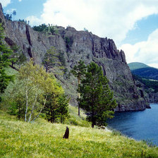 Схема вышивки «утес»