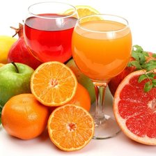 Схема вышивки «Фрукты»