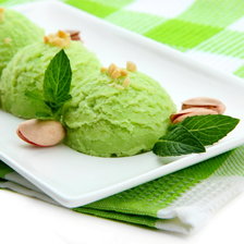 Схема вышивки «Фисташковое мороженое»