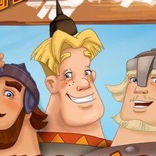 Схема вышивки «три богатыря»