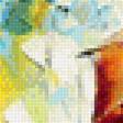 Предпросмотр схемы вышивки «пара под зонтом» (№1681973)