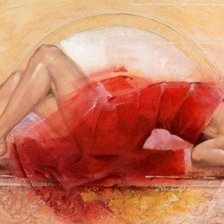 Схема вышивки «испанская танцовщица 2»