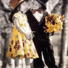 Схема вышивки «дети»