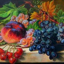 Схема вышивки «Фрукты»