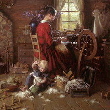 Схема вышивки «Рукодельница»