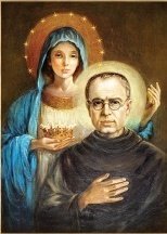Схема вышивки «sw.Maksymilian Kolbe(dwie korony)»