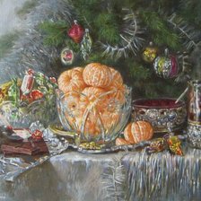 Схема вышивки «Новый год»