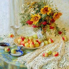 Схема вышивки «Натюрморт»