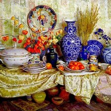 Схема вышивки «живопись»