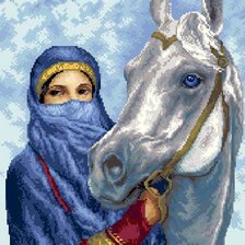 Схема вышивки «musulmanka»