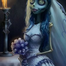 Схема вышивки «Труп невесты»