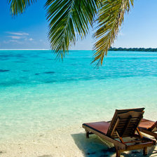 Схема вышивки «пляж»