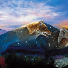 Схема вышивки «Вдвоем»