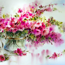 Схема вышивки «нежный букет»