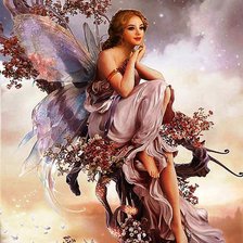 Схема вышивки «фея 3»