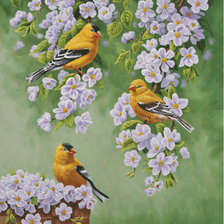 Схема вышивки «Посиделки»