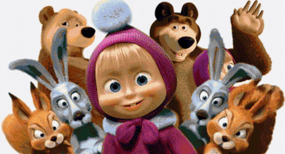 маша и медведь - предпросмотр