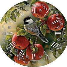 Схема вышивки «часы»