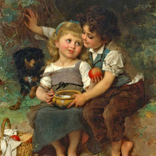 Схема вышивки «Завтрак»