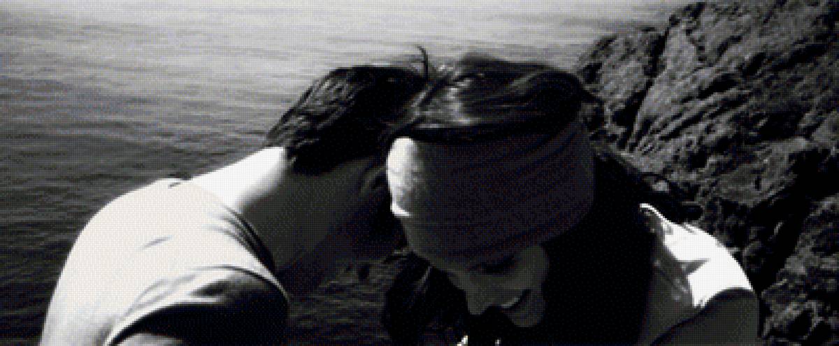 Влюблённые 2 - люди, любовь, монохром - предпросмотр