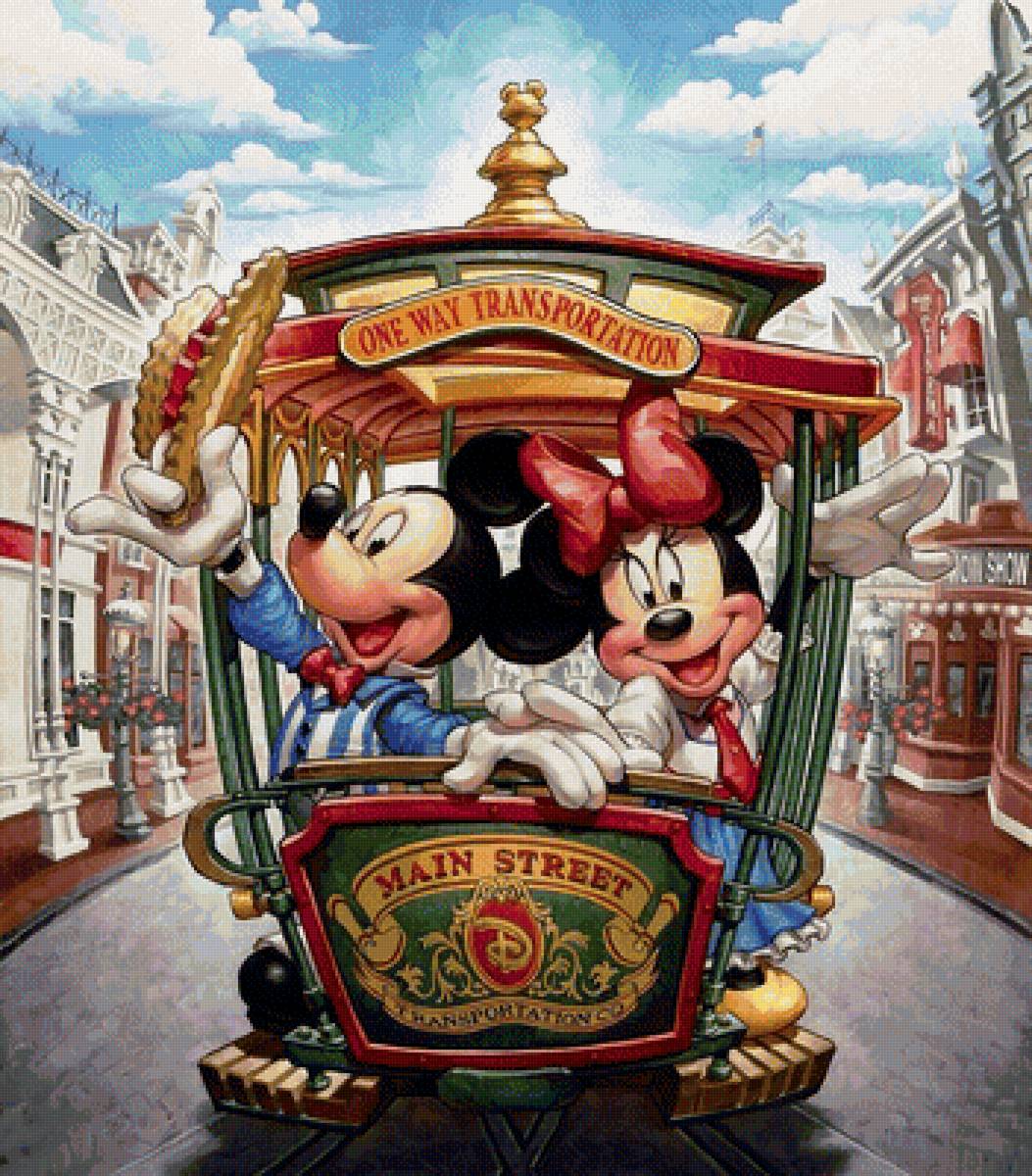 микки - герои мультфильмов - предпросмотр