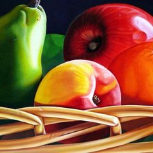 Схема вышивки «фруктовый натюрморт 2»