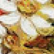 Предпросмотр схемы вышивки «маки и ромашки» (№1691504)
