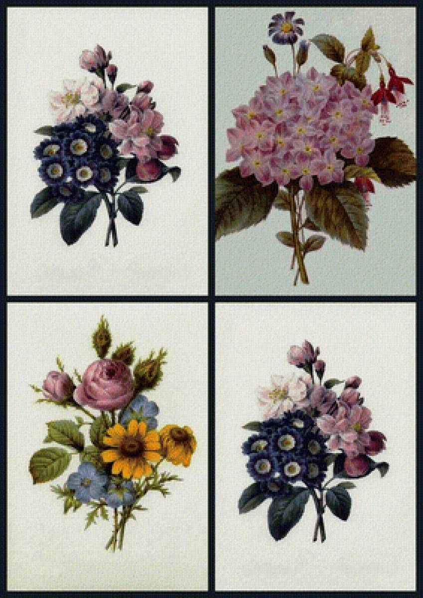 цветочный коллаж 11 - цветы - предпросмотр