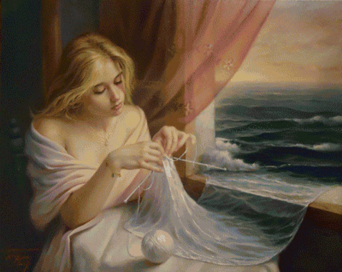 №1691732 - море, девушка - предпросмотр