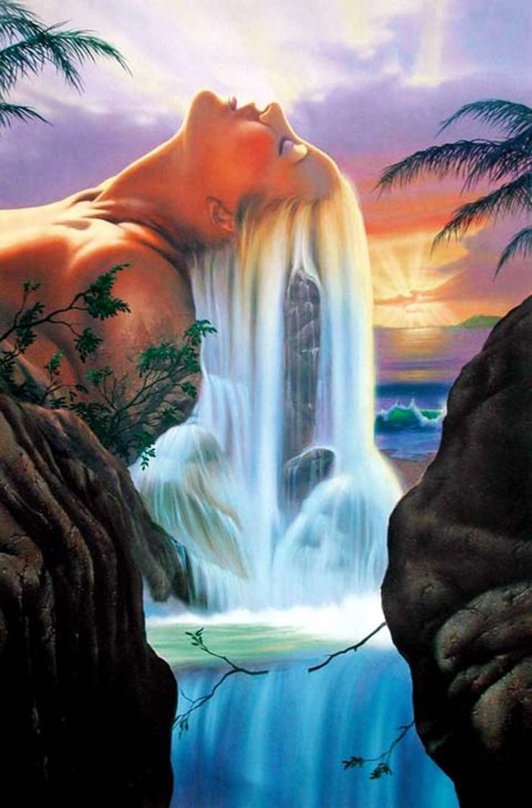 девушка-водопад 2 - фентези - оригинал