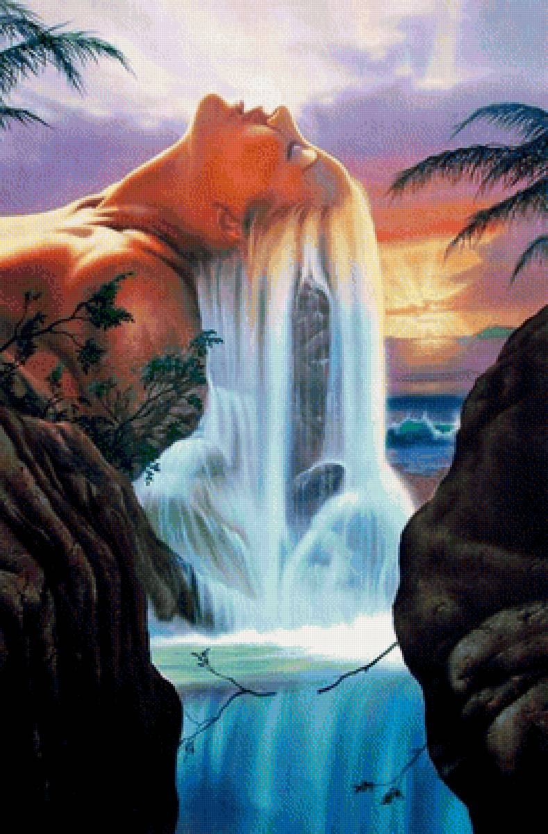 девушка-водопад 2 - фентези - предпросмотр