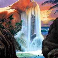 девушка-водопад 2