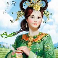 Схема вышивки «Восток»