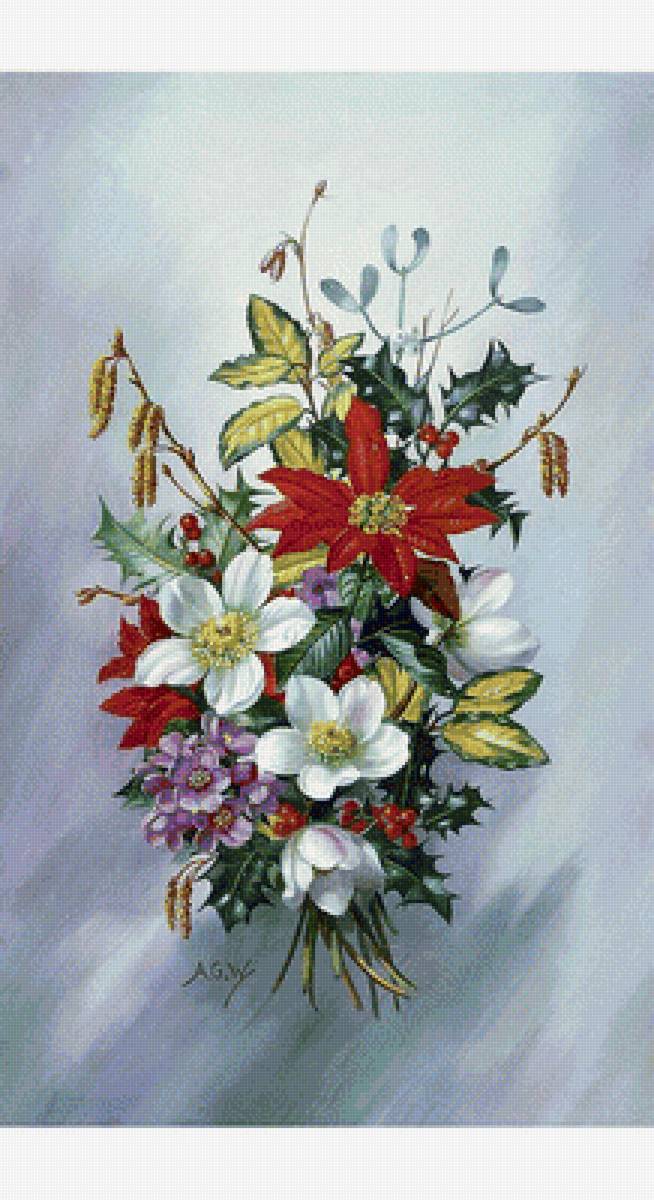 Букет - цветы - предпросмотр