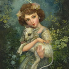 Девочка с единорогом