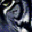 Предпросмотр схемы вышивки «синий тигр» (№1694709)