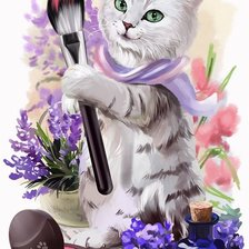 Схема вышивки «Мир животных»