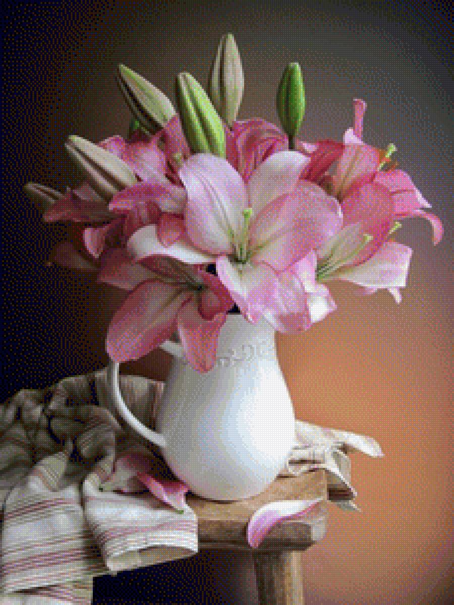 букет лилий - предпросмотр