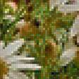 Предпросмотр схемы вышивки «Натюрморт с ромашками» (№1695789)