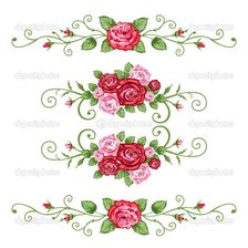 Схема вышивки «Ретро узоры.»