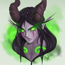 Схема вышивки «World of Warckraft»