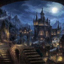 Схема вышивки «Готика»